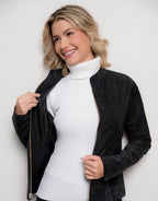 Jaqueta Couro Pelica Dupla Face Trip