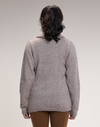 Blazer Tricot Lurex Dourado