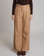 Calça Lã Natural Giada Bege Bloom