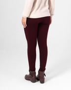 Legging Tricot Invernada Stripe Bordeaux