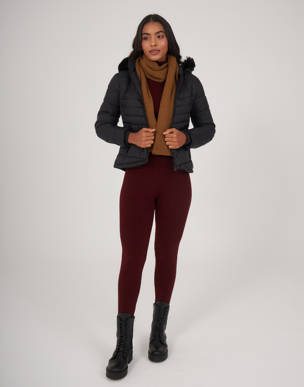 Legging Invernada Dupla Bordeaux