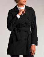 Trench Coat Netley Preto