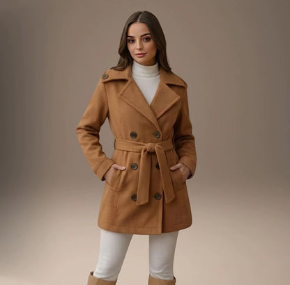 Casaco Sobretudo Trech Coat Lã | Oferta Especial de Inverno