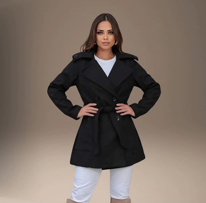 Casaco Sobretudo Trech Coat Lã | Oferta Especial de Inverno