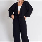 (KIT COM 2) Conjuntinho Julie Trico Premium (Blusa + Calça) | OFERTA DE OUTONO/INVERNO